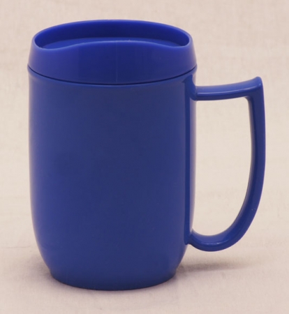Mug & Lid - Blue 6 pack