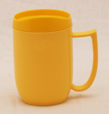 Mug & Lid - Yellow 6 Pack